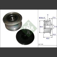 Schaeffler INA 535 0109 10 Generatorfreilauf