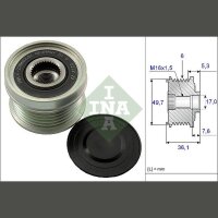 Schaeffler INA 535 0134 10 Generatorfreilauf