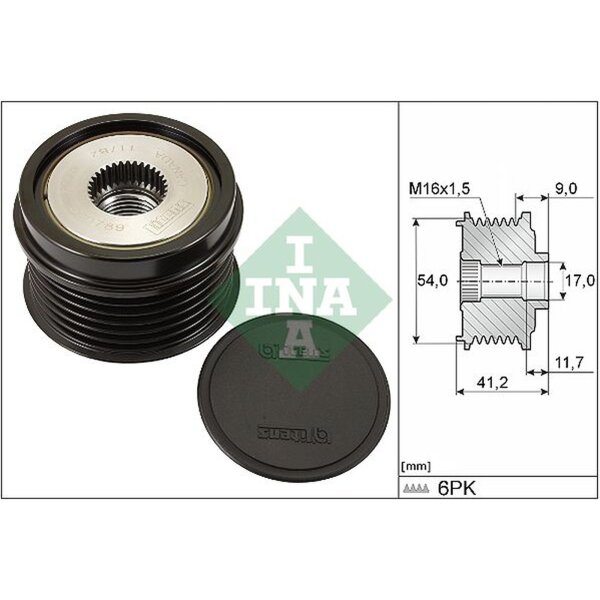 Schaeffler INA 535 0192 10 Generatorfreilauf