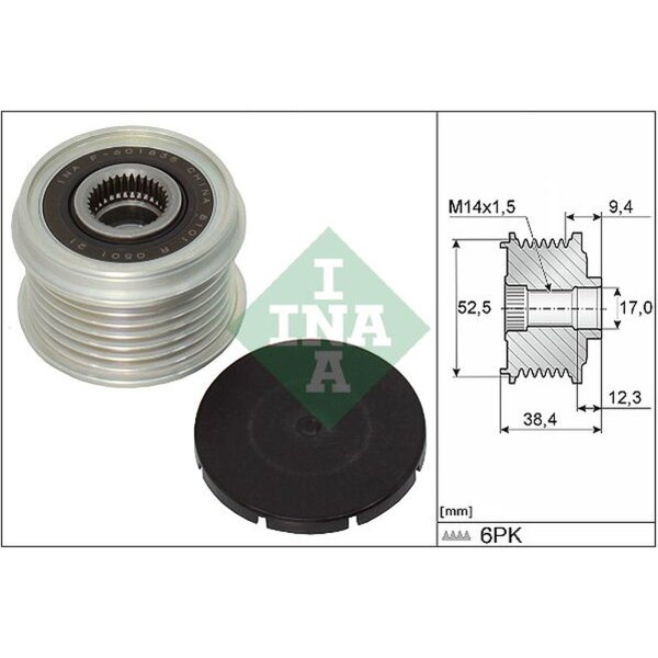 Schaeffler INA 535 0329 10 Generatorfreilauf