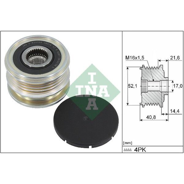 Schaeffler INA 535 0345 10 Generatorfreilauf
