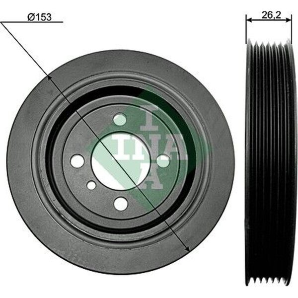 Schaeffler INA 544 0093 10 Riemenscheibe, Kurbelwelle