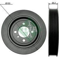 Schaeffler INA 544 0093 10 Riemenscheibe, Kurbelwelle