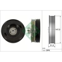 Schaeffler INA 544 0509 10 Riemenscheibe, Kurbelwelle