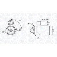 MAGNETI MARELLI 063280045010 Starter
