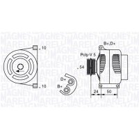 MAGNETI MARELLI 063377027010 Generator