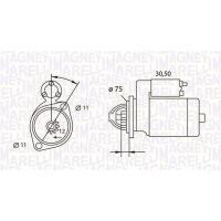 MAGNETI MARELLI 063523627010 Starter