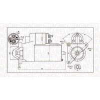 MAGNETI MARELLI 063720373010 Starter