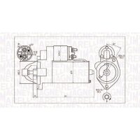 MAGNETI MARELLI 063720624010 Starter