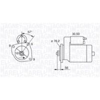 MAGNETI MARELLI 063720801010 Starter
