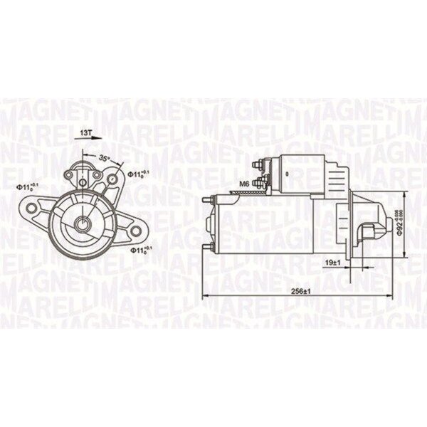 MAGNETI MARELLI 063720977010 Starter