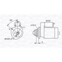 MAGNETI MARELLI 063721057010 Starter