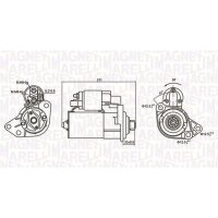 MAGNETI MARELLI 063721062010 Starter