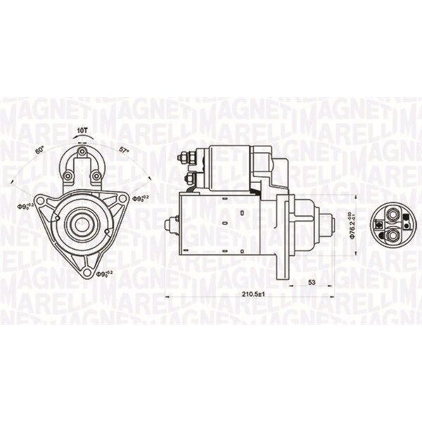 MAGNETI MARELLI 063721176010 Starter