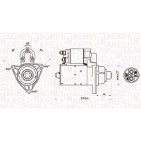 MAGNETI MARELLI 063721176010 Starter