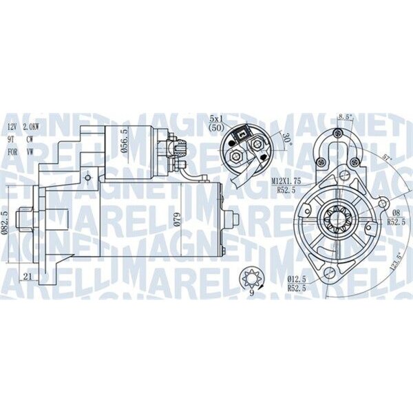MAGNETI MARELLI 063721187010 Starter