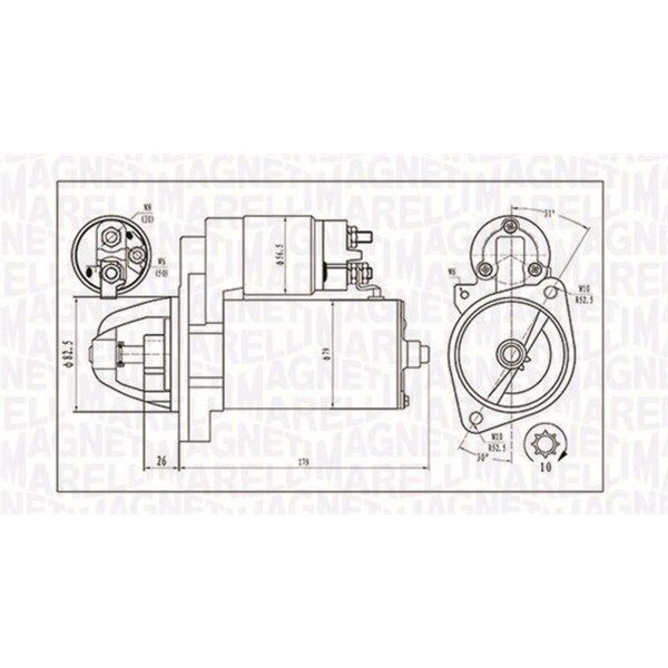 MAGNETI MARELLI 063721202010 Starter