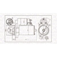 MAGNETI MARELLI 063721202010 Starter