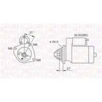 MAGNETI MARELLI 063721203010 Starter