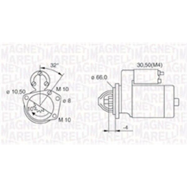 MAGNETI MARELLI 063721207010 Starter
