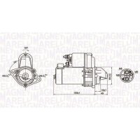 MAGNETI MARELLI 063721257010 Starter