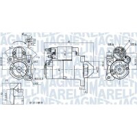 MAGNETI MARELLI 063721273010 Starter