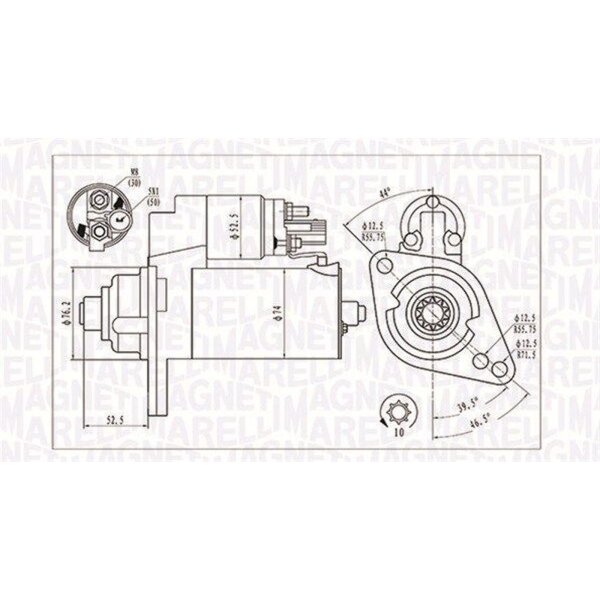 MAGNETI MARELLI 063721293010 Starter