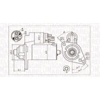 MAGNETI MARELLI 063721293010 Starter