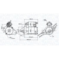 MAGNETI MARELLI 063721299010 Starter