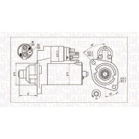 MAGNETI MARELLI 063721323010 Starter
