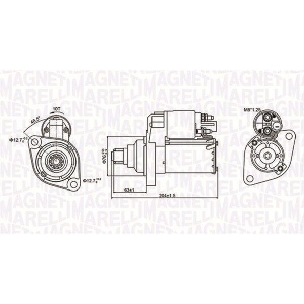 MAGNETI MARELLI 063721347010 Starter