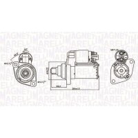 MAGNETI MARELLI 063721347010 Starter