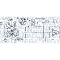 MAGNETI MARELLI 063721378010 Starter