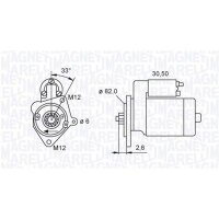 MAGNETI MARELLI 063721392010 Starter