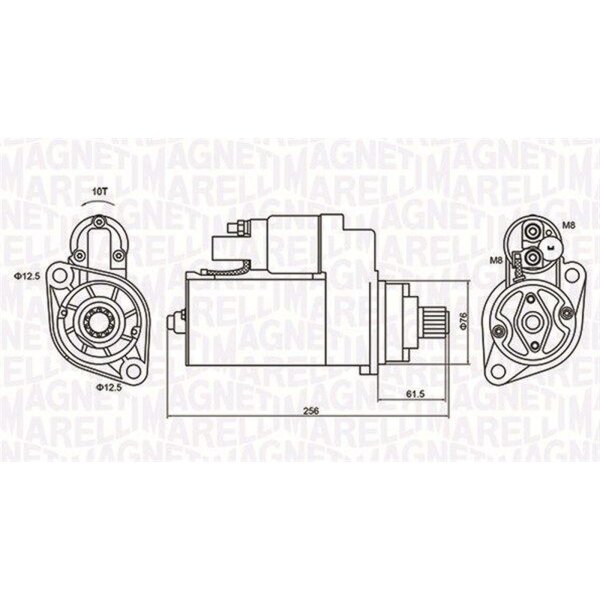 MAGNETI MARELLI 063721405010 Starter