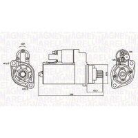 MAGNETI MARELLI 063721405010 Starter