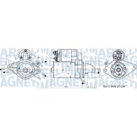MAGNETI MARELLI 063721407010 Starter