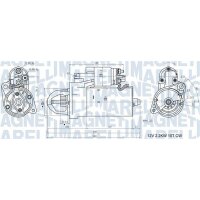 MAGNETI MARELLI 063721411010 Starter