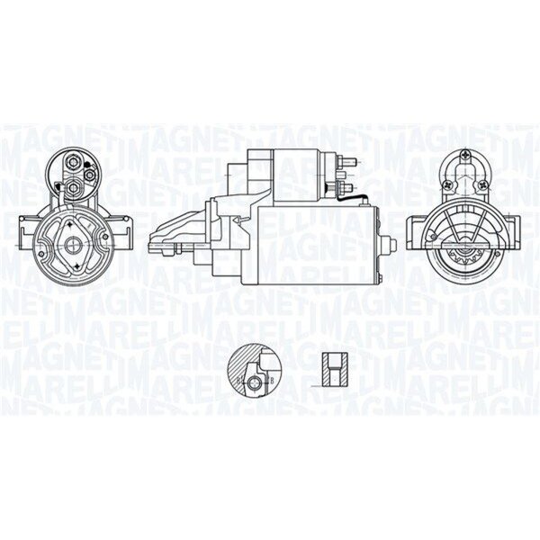 MAGNETI MARELLI 063721421010 Starter