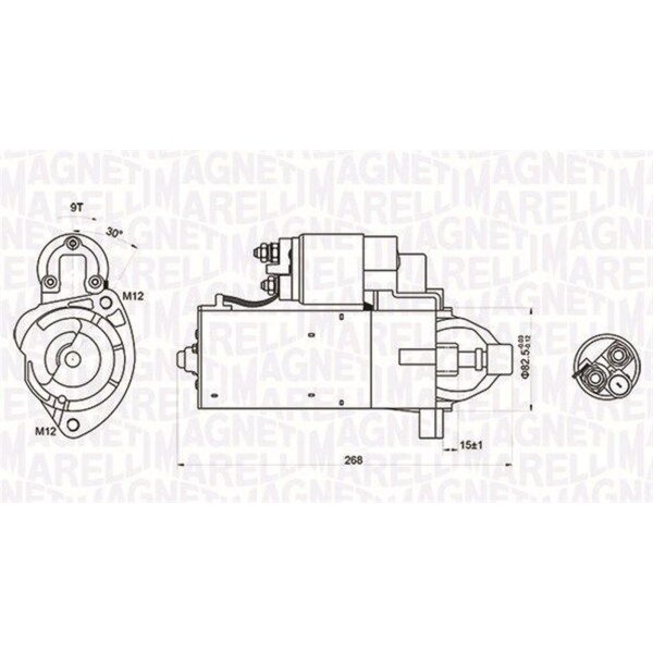 MAGNETI MARELLI 063721423010 Starter