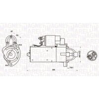 MAGNETI MARELLI 063721423010 Starter