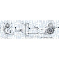 MAGNETI MARELLI 063721533010 Starter
