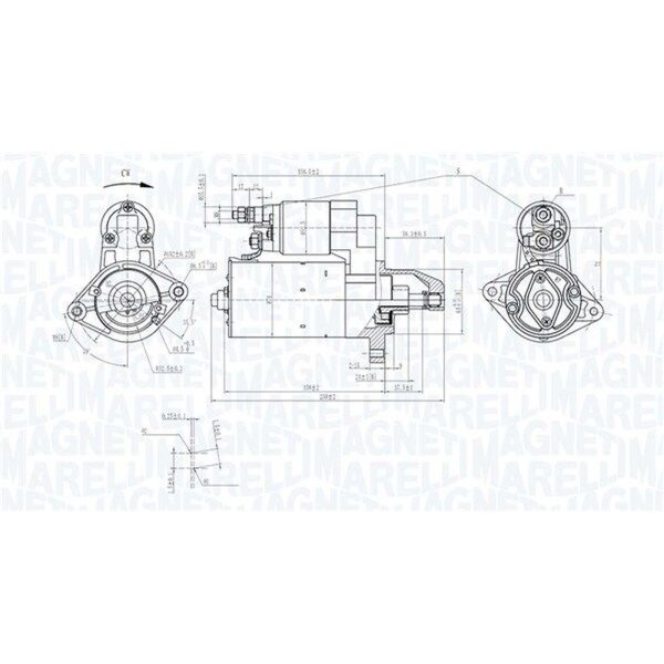 MAGNETI MARELLI 063721535010 Starter