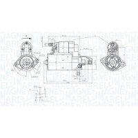 MAGNETI MARELLI 063721535010 Starter