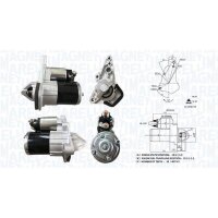 MAGNETI MARELLI 063723537010 Starter