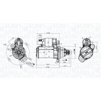 MAGNETI MARELLI 063725696010 Starter