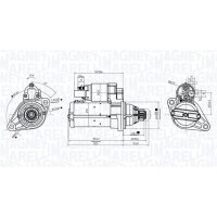 MAGNETI MARELLI 063725944010 Starter