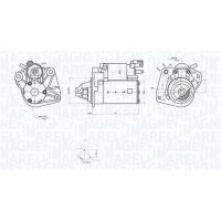 MAGNETI MARELLI 063726092010 Starter