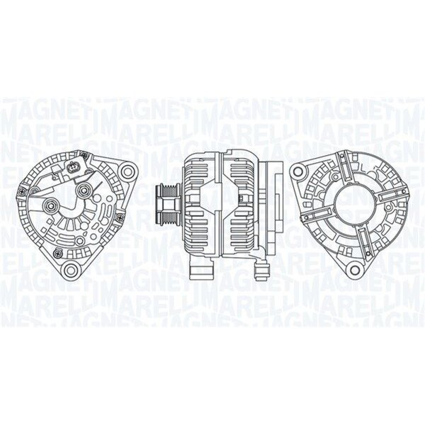 MAGNETI MARELLI 063730848010 Generator
