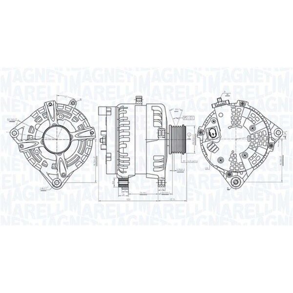 MAGNETI MARELLI 063731513010 Generator
